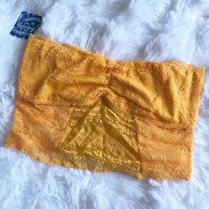 NWT Intimately Free People Galloon lace bandeau